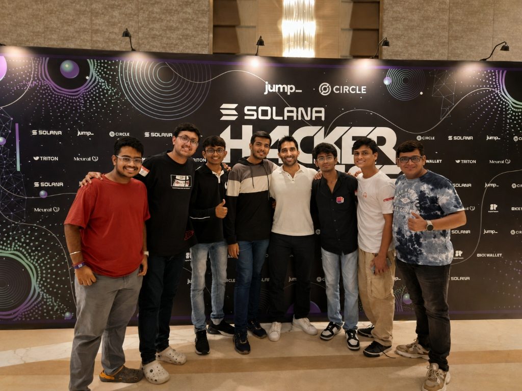 Solana Hacker House Group Photo